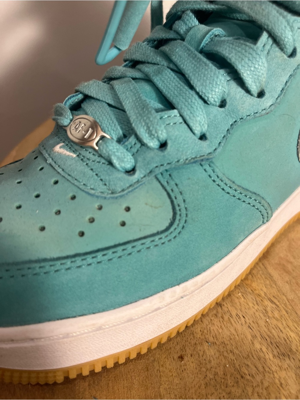 Nike Air Force 1 Mid “ Washed Teal” - 6 - Picture 12 of 15
